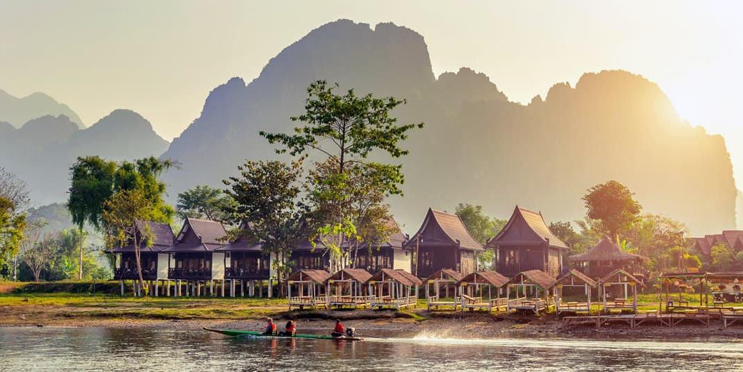 Landscape in Laos